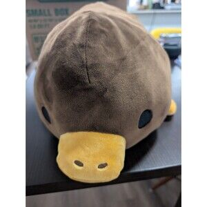 Mochipuni Platypus JB Plush 15" Jumbo Brown Yellow Stuffed Animal Mammal Toy EUC